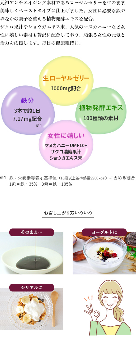 ローヤルゼリーペースト1000 | 【公式】森川健康堂 オンラインショップ